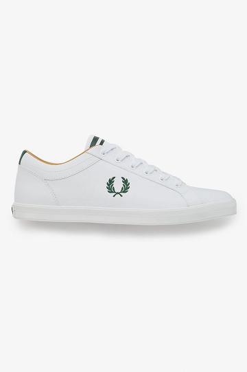 Fred Perry Baseline Miesten Kengät Valkoinen | FI 1932TCEV